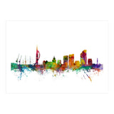 Portsmouth England Skyline (Print Only) thumbnail