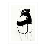 Leg Sketch Eight (creepyyeha) (Print Only) thumbnail