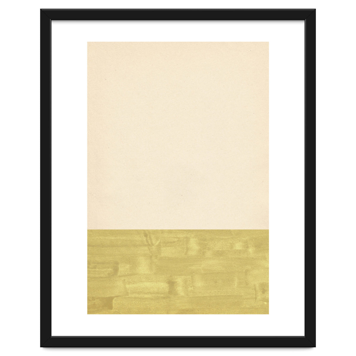 Green and beige color blocks