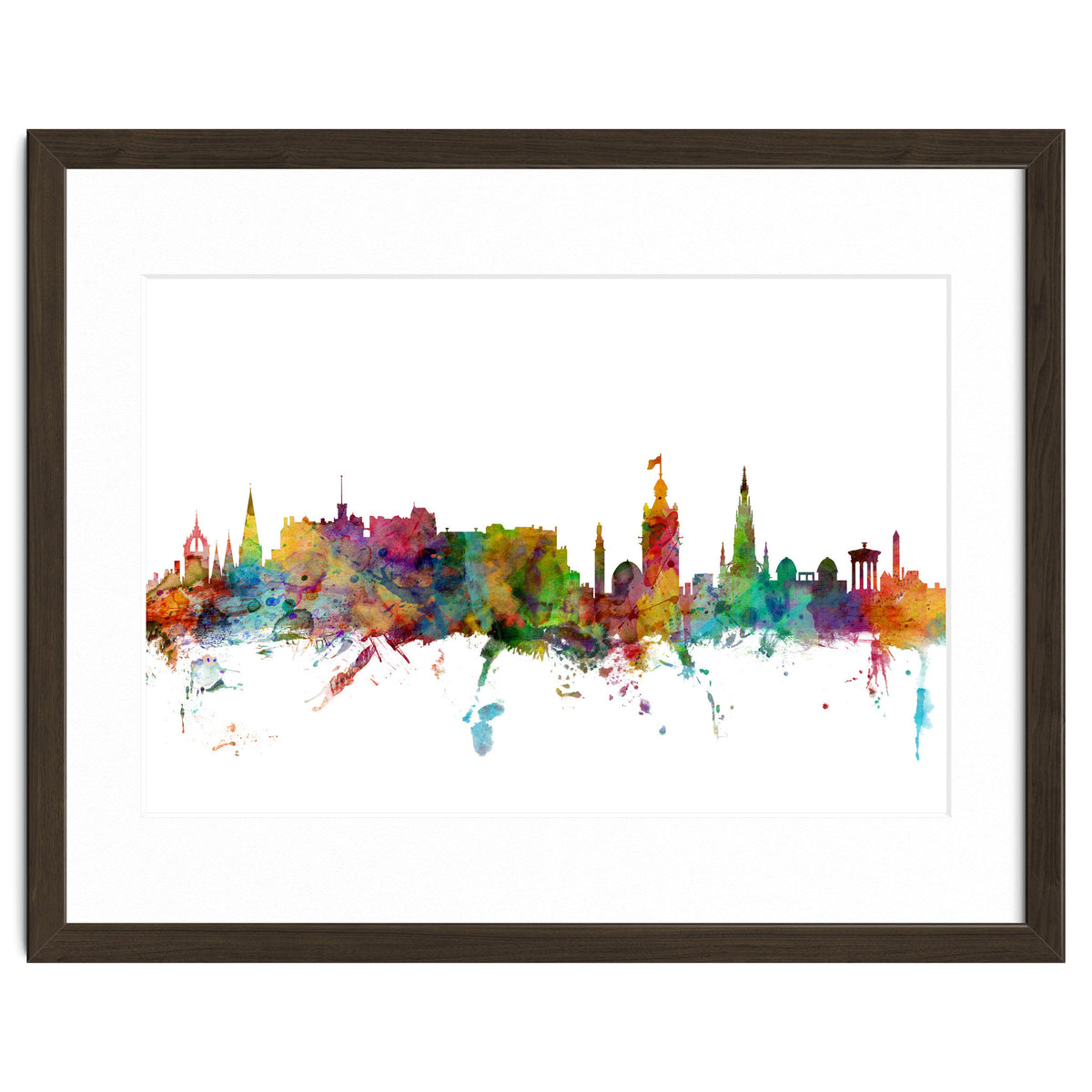 Edinburgh Scotland Skyline