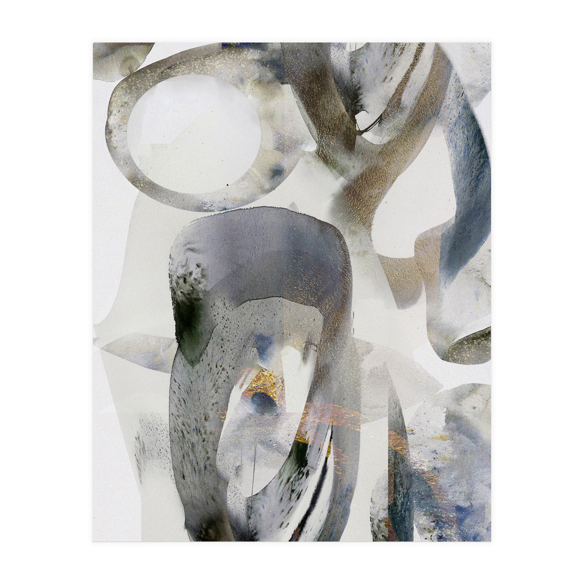 Abstract Aquarell 5 (Print Only)