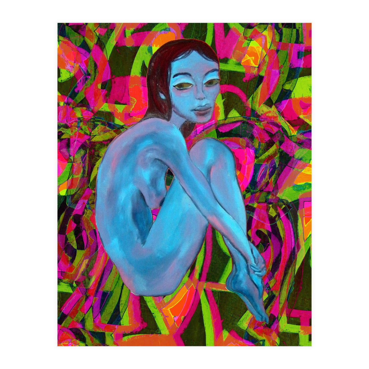 Blue Girl 3 (Print Only)