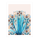 Cactus and Moroccan tiles (Print Only) thumbnail