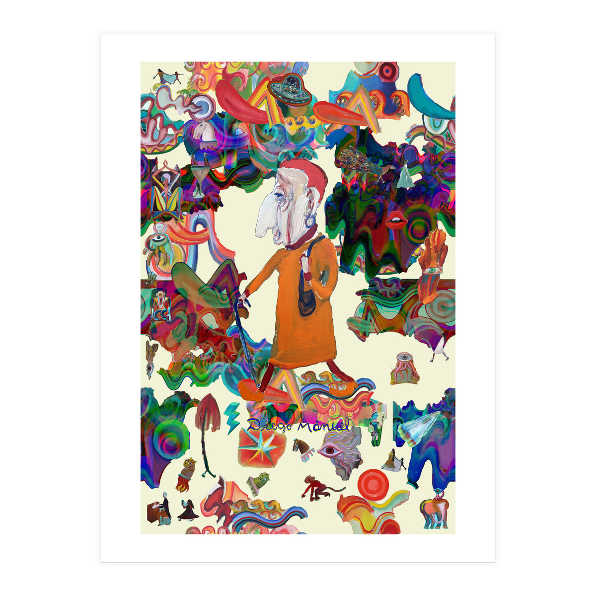 Graffitis 2021 Tapiz 66 (Print Only)