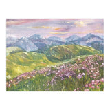 Sunset in the mountains (Print Only) thumbnail