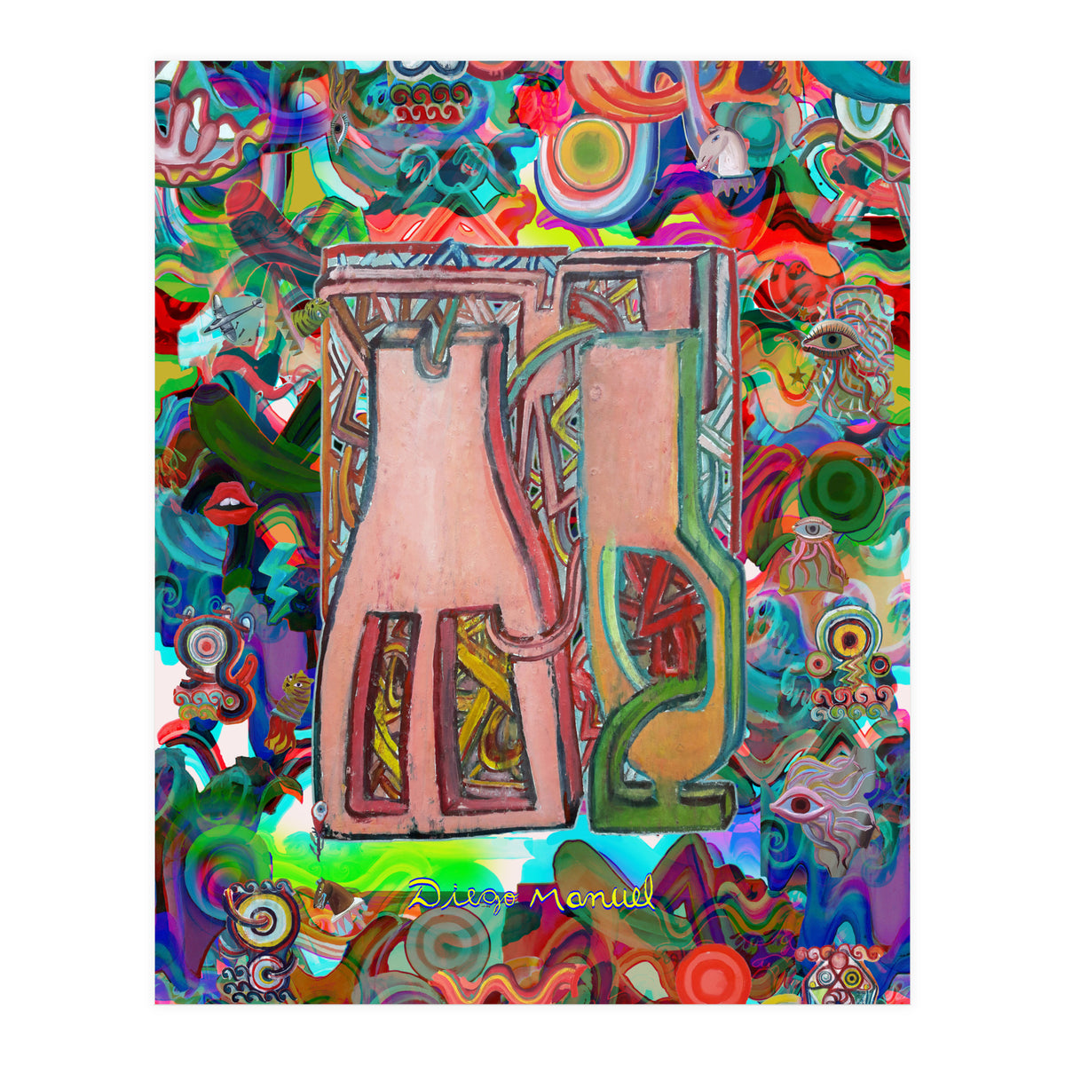 Graffitis 2021 Tapiz 6 (Print Only)