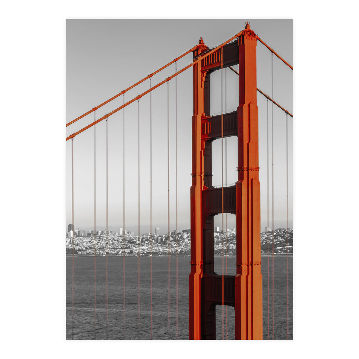 SAN FRANCISCO Golden Gate Bridge  (Print Only)