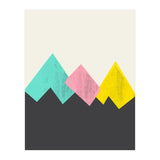 Pastel Mountains III (Print Only) thumbnail