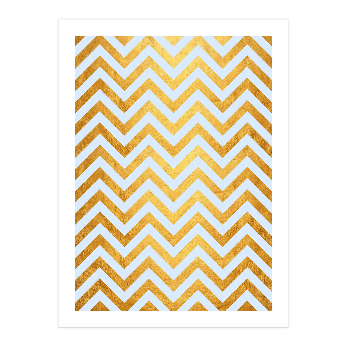 Chevron Golden V (Print Only)