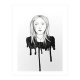 Blond dripping girl (Print Only) thumbnail