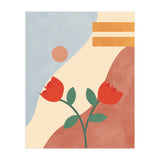 Rose Flower Abstract Botanical Modern (Print Only) thumbnail