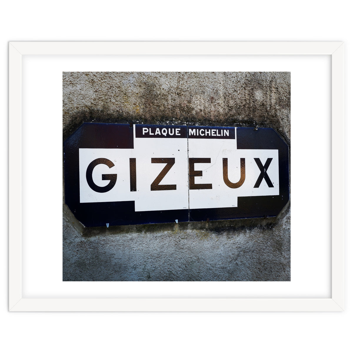French sign: Gizeux