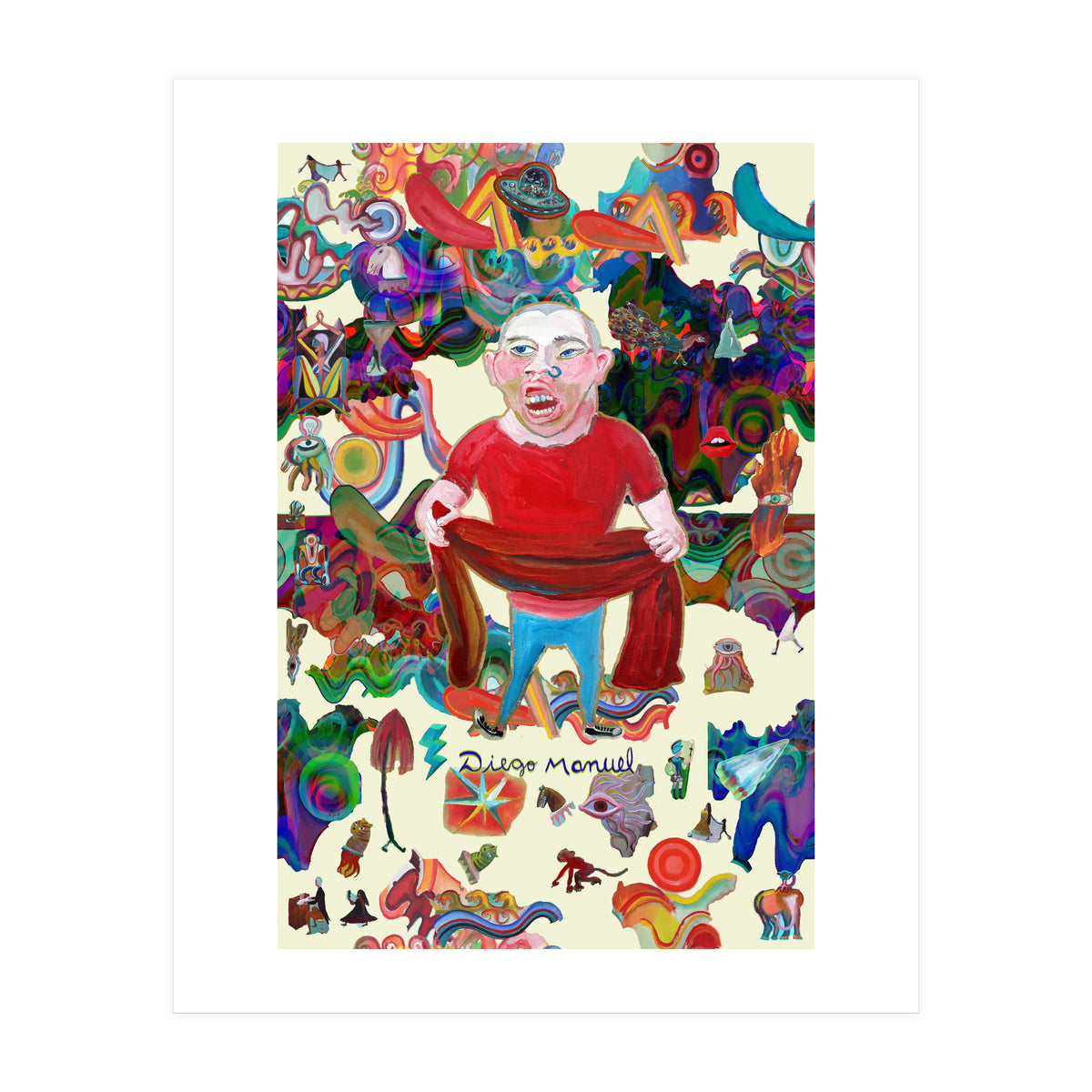 Graffitis 2021 Tapiz 55 B (Print Only)