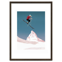 Mountain Love Skier