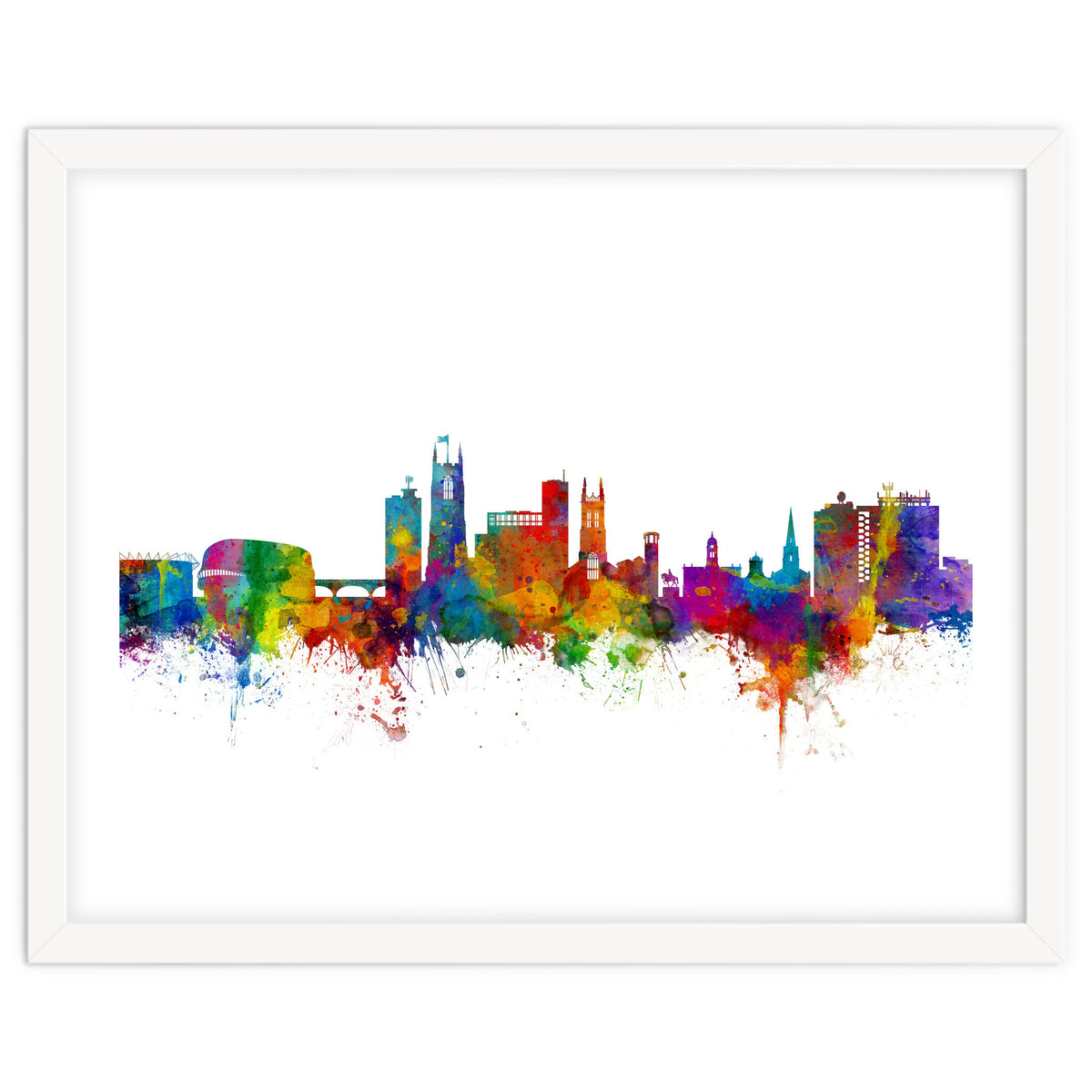 Derby England Skyline