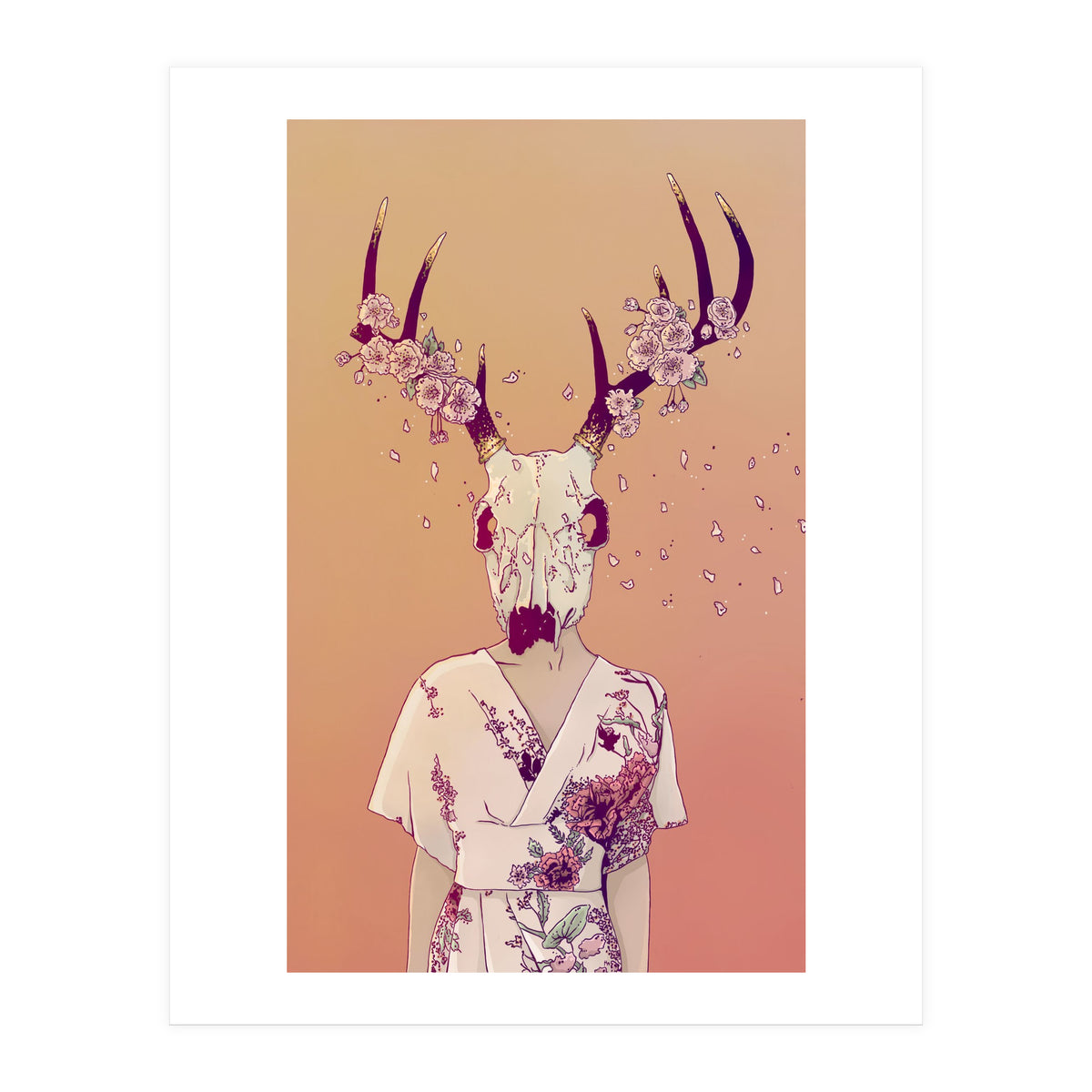 Sakura Lady (Print Only)