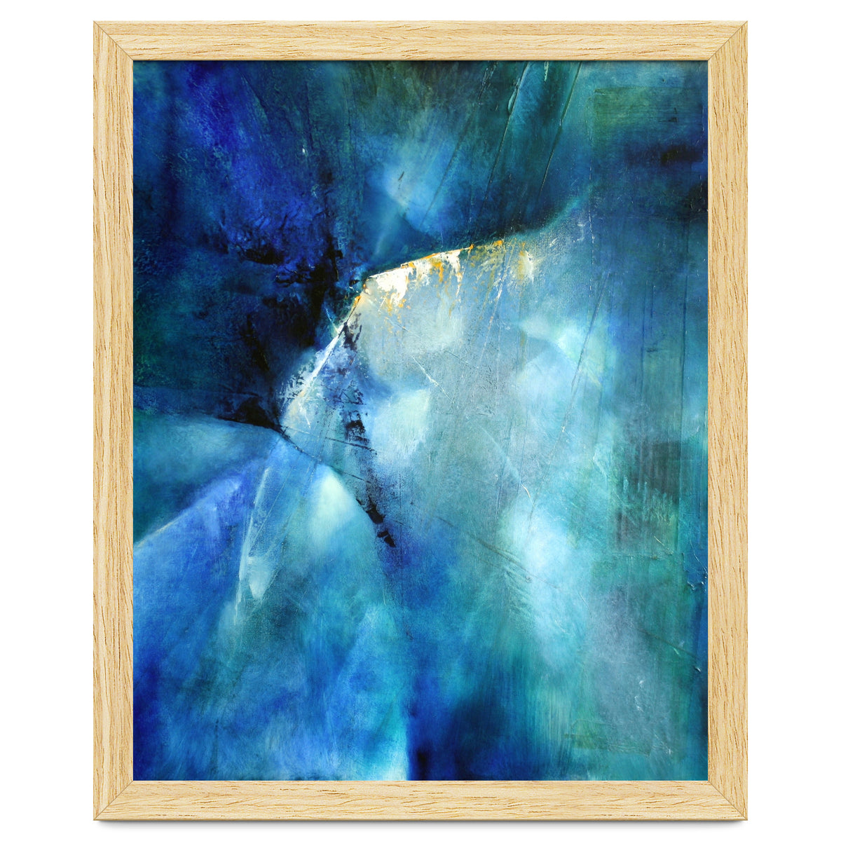 Komposition In Blau - blue composition