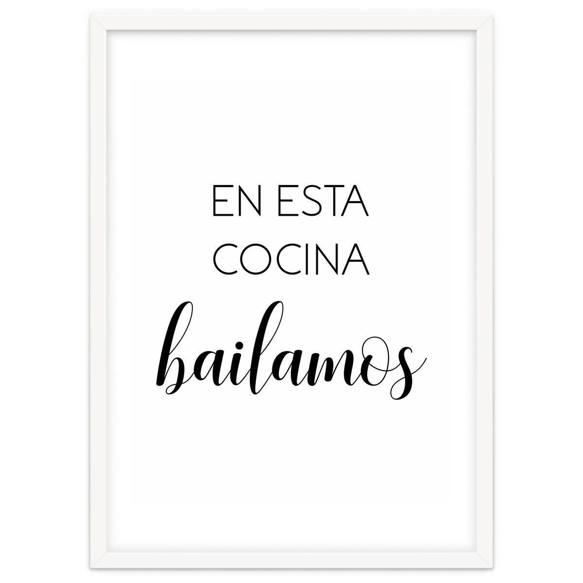 In This Kitchen We Dance (Spanish)