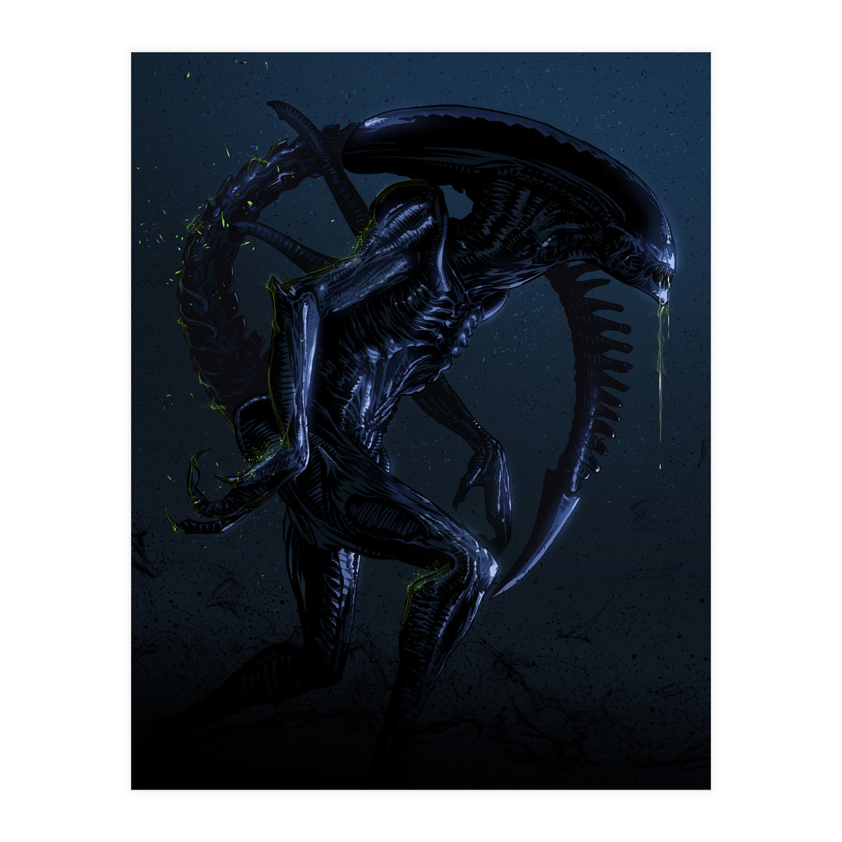 Alien Xenomorph (Print Only)