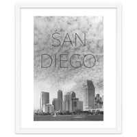 SAN DIEGO Skyline | Text