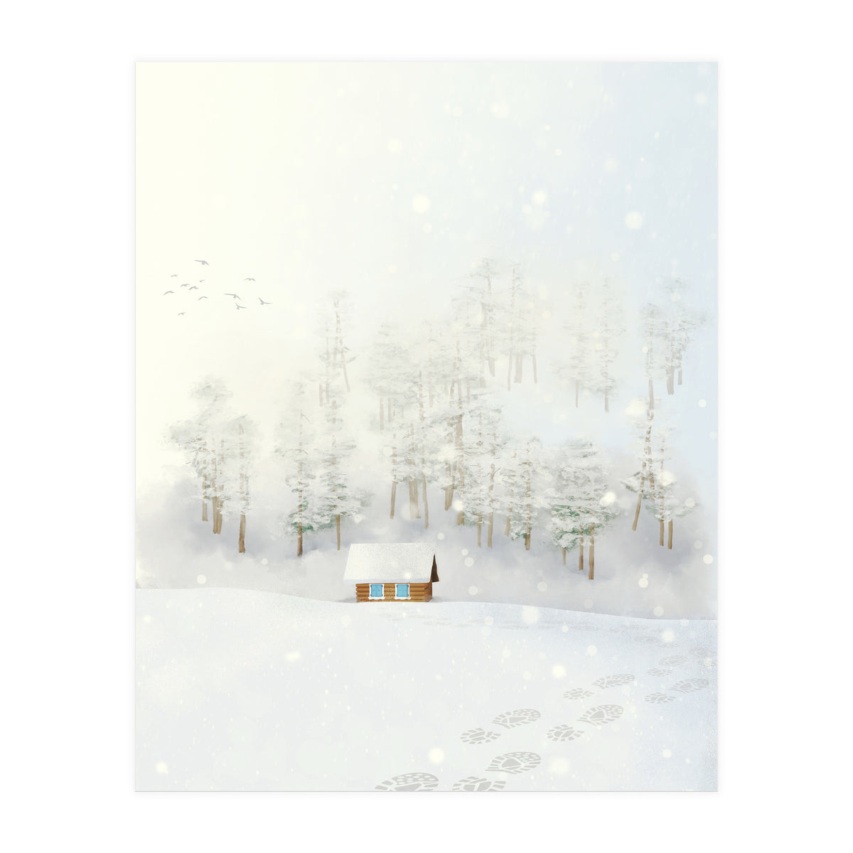 Snowy Day (Print Only)