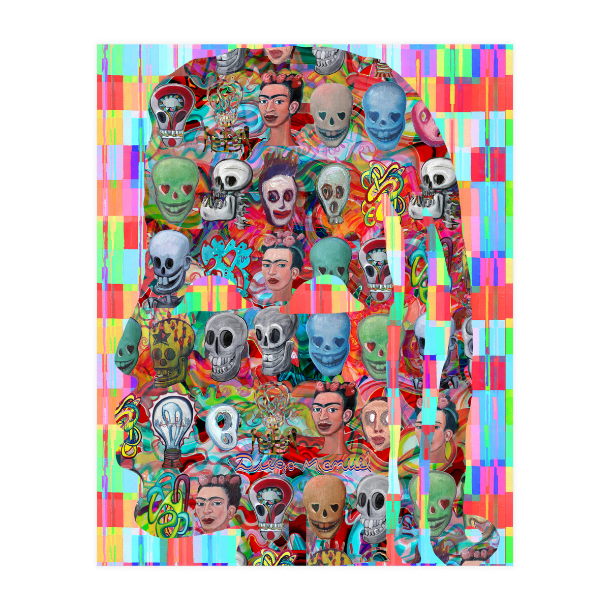 Abstracto Pop Nuevo B Nuevo 2 (Print Only)