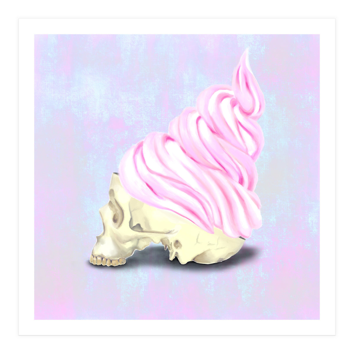 Ice Skull (Print Only)
