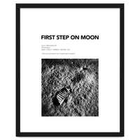 FIRST STEP ON MOON