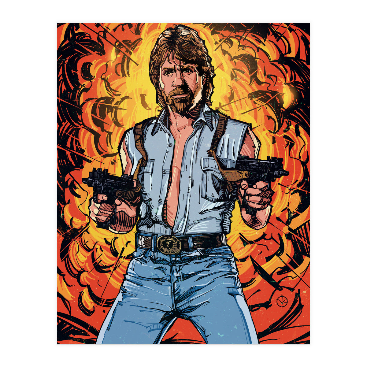 Chuck Norris (Print Only)