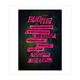 Fight Club Rules (Print Only) thumbnail