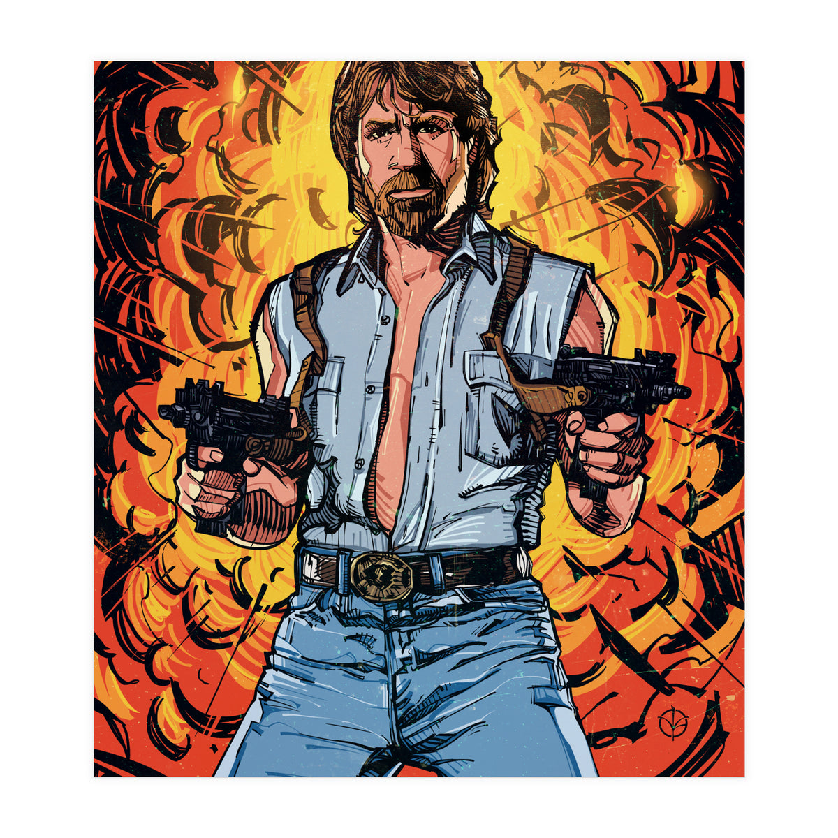 Chuck Norris (Print Only)