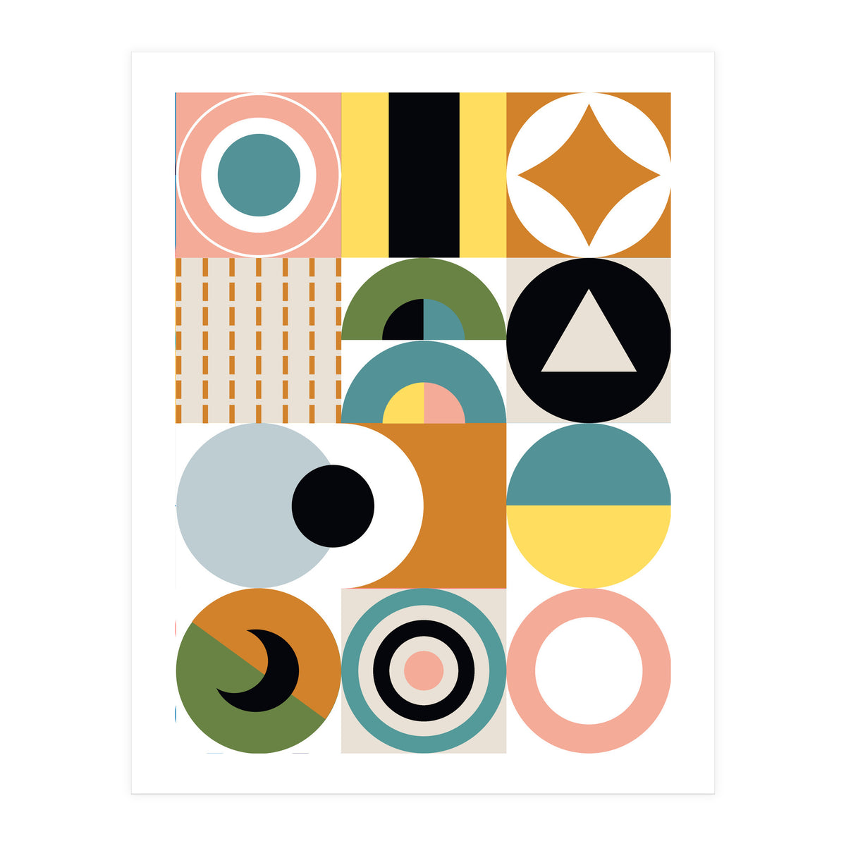 Mescolanza - Rebelion of Geometrica  (Print Only)