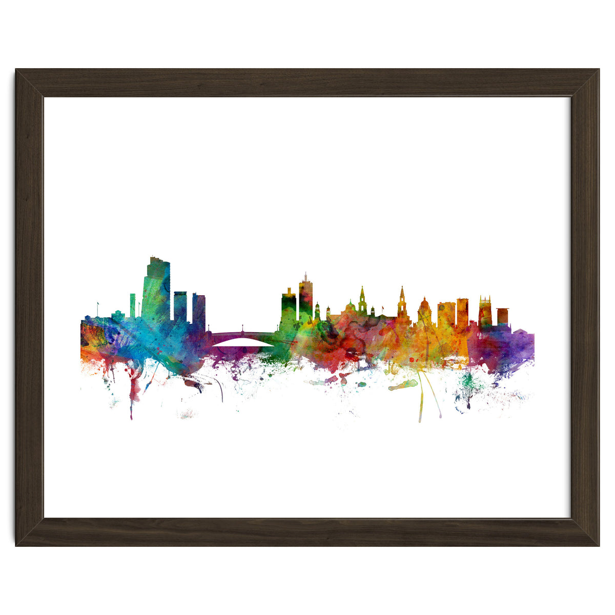 Leeds England Skyline