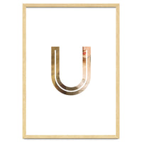 Letter U - (Impress)
