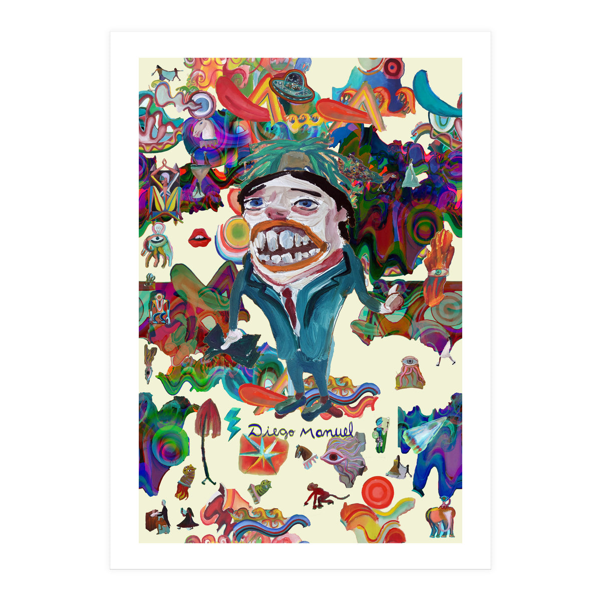 Graffitis 2021 Tapiz 53 B (Print Only)