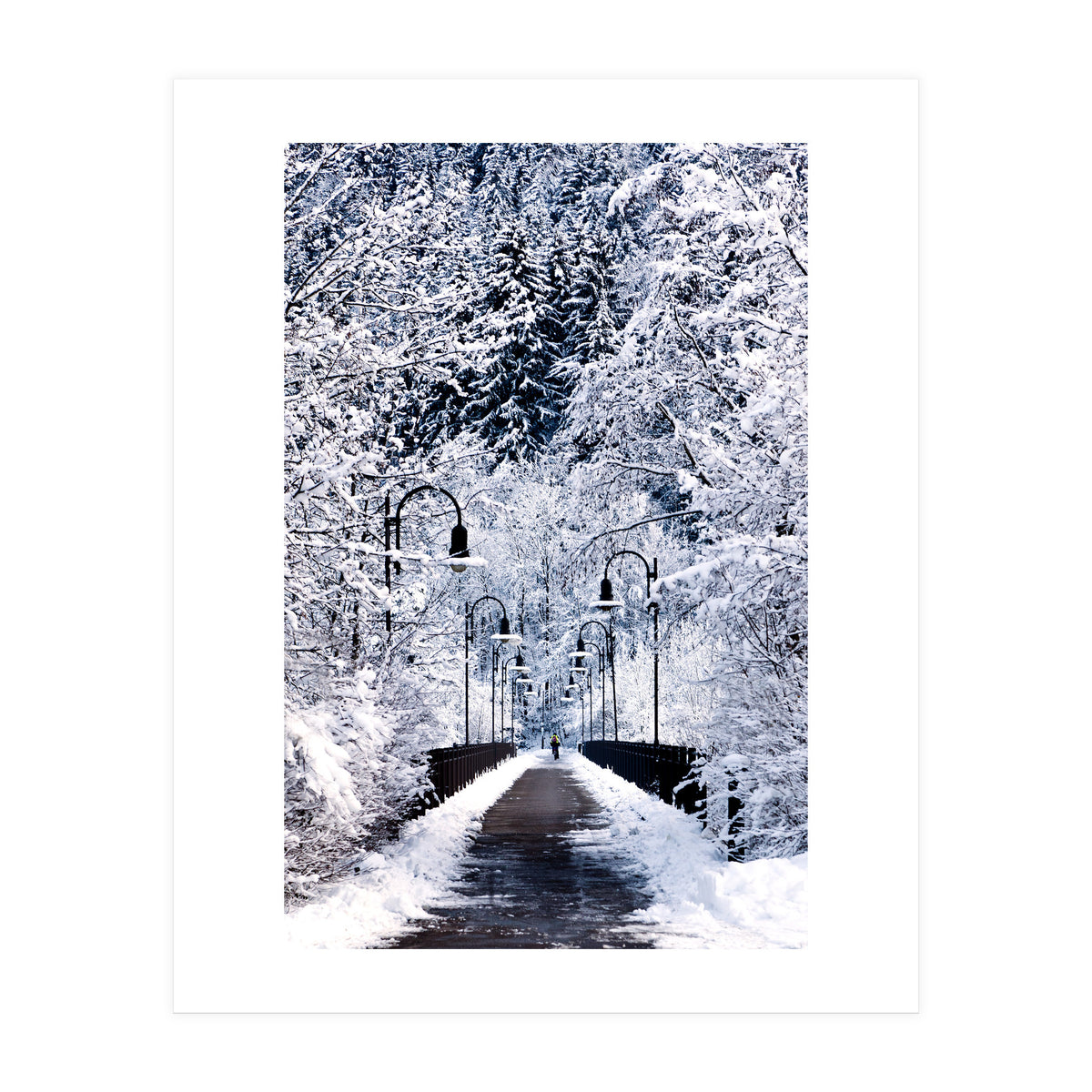 Snowy Bridge (Print Only)