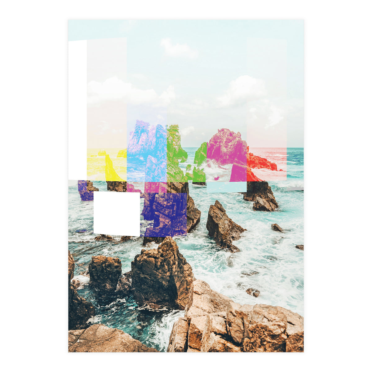 Virtual Sky Glitch (Print Only)