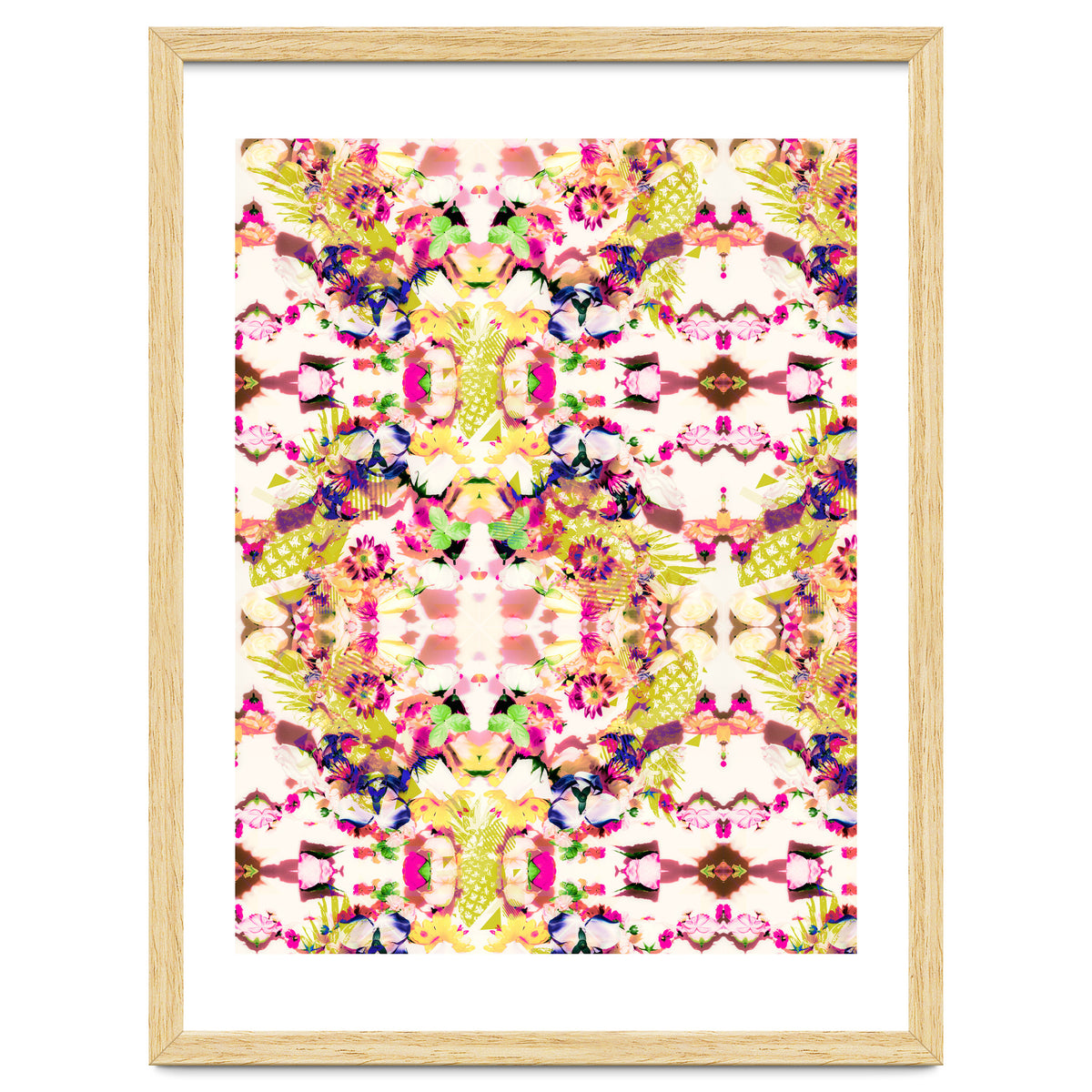 Painting mosaic - Abstract nature