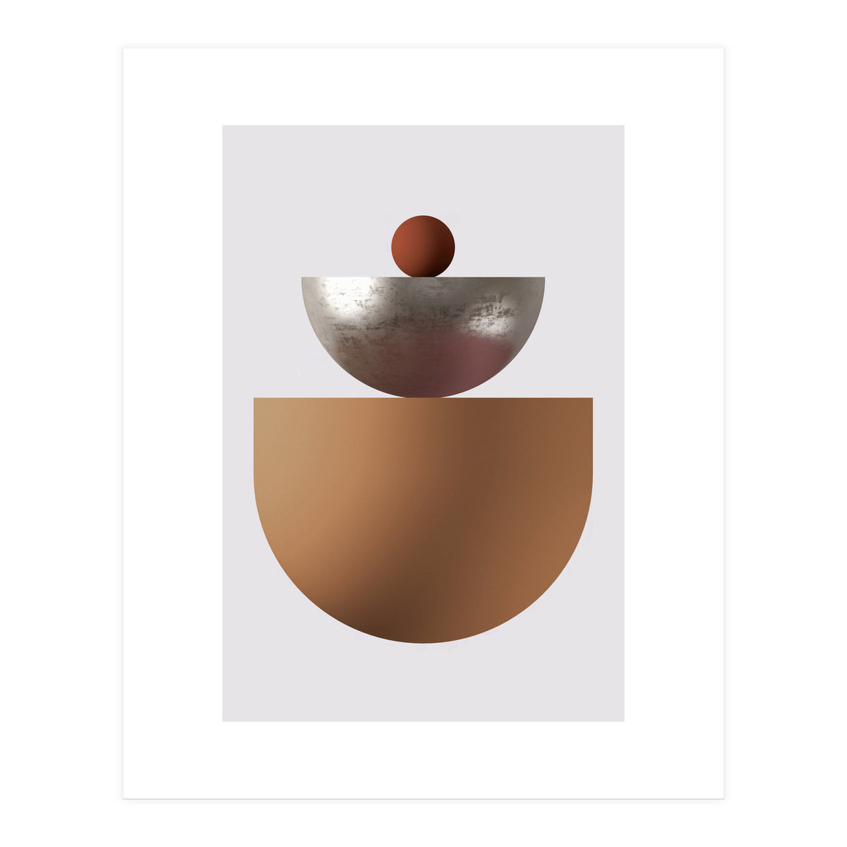 Terracotta balance 05 (Print Only)
