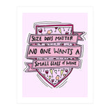 Size Does Matter (Print Only) thumbnail