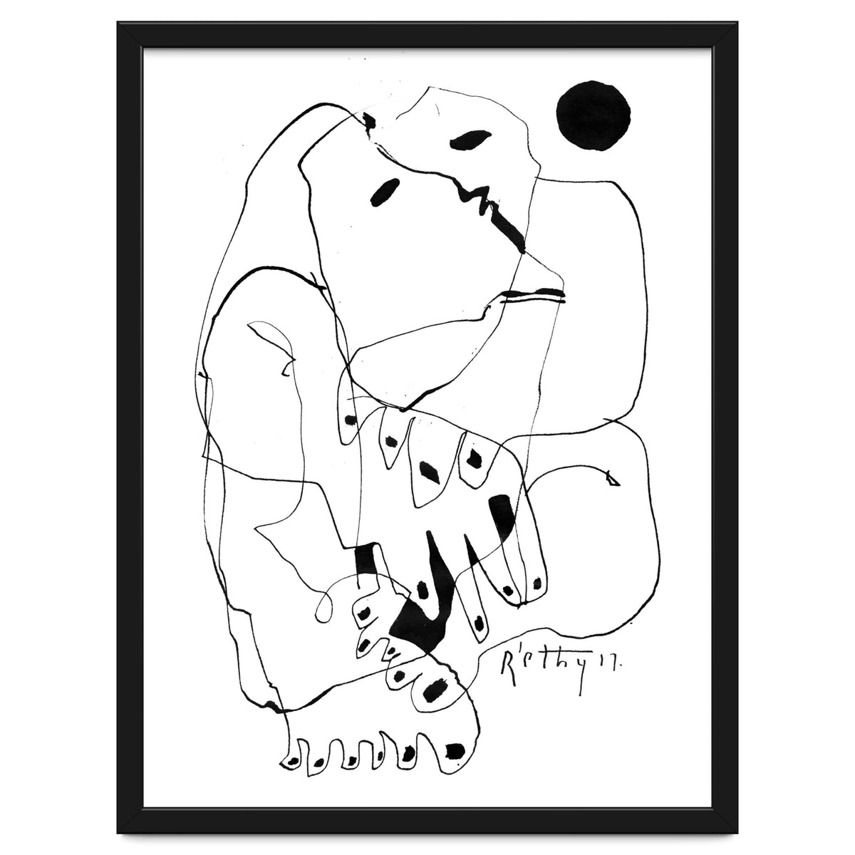 Purification of the Soul - b&w