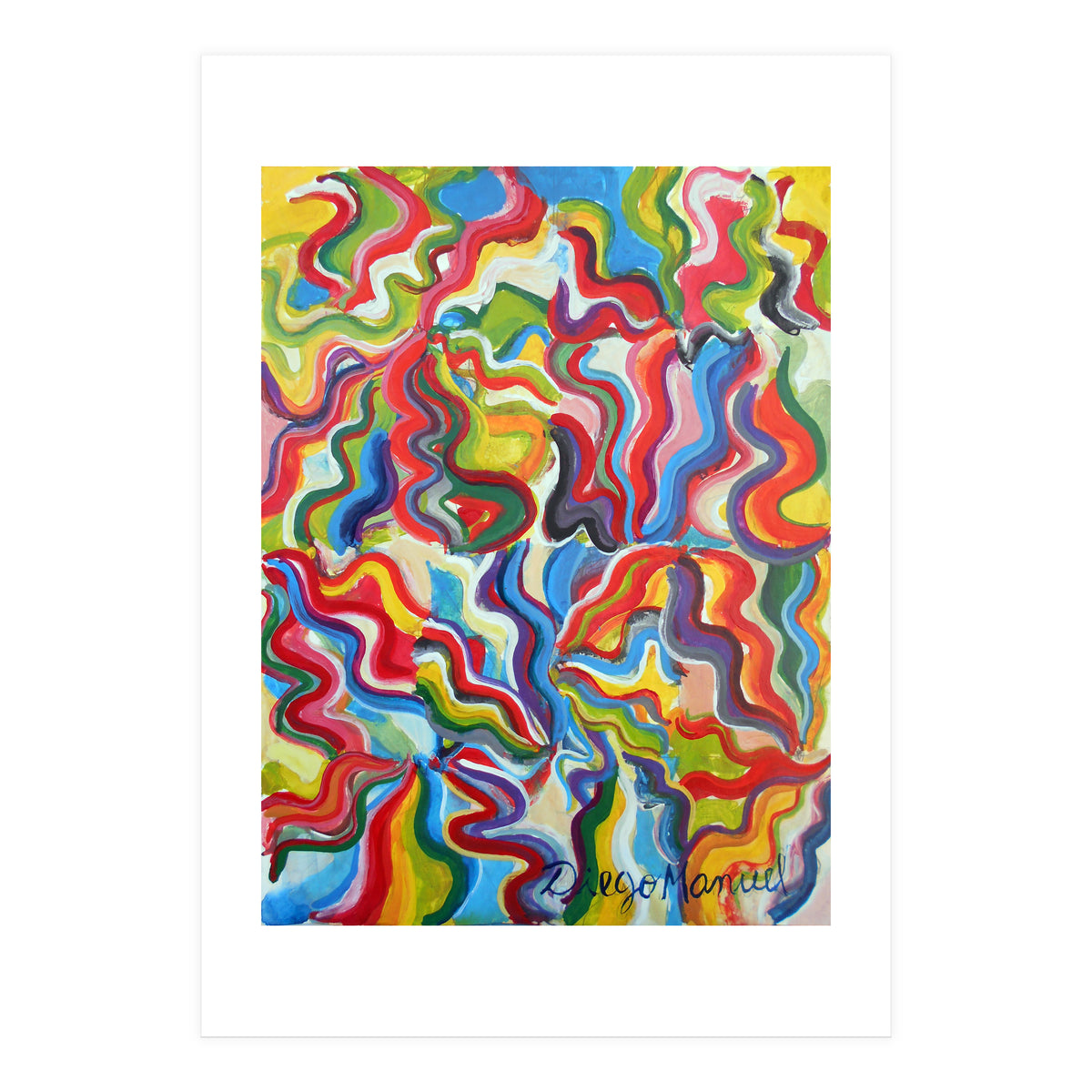 Ondas Cromaticas 2 (Print Only)