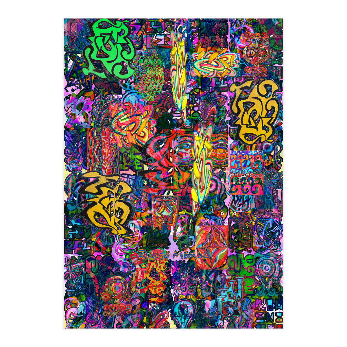 Graffiti Digital 2022 413 (Print Only)