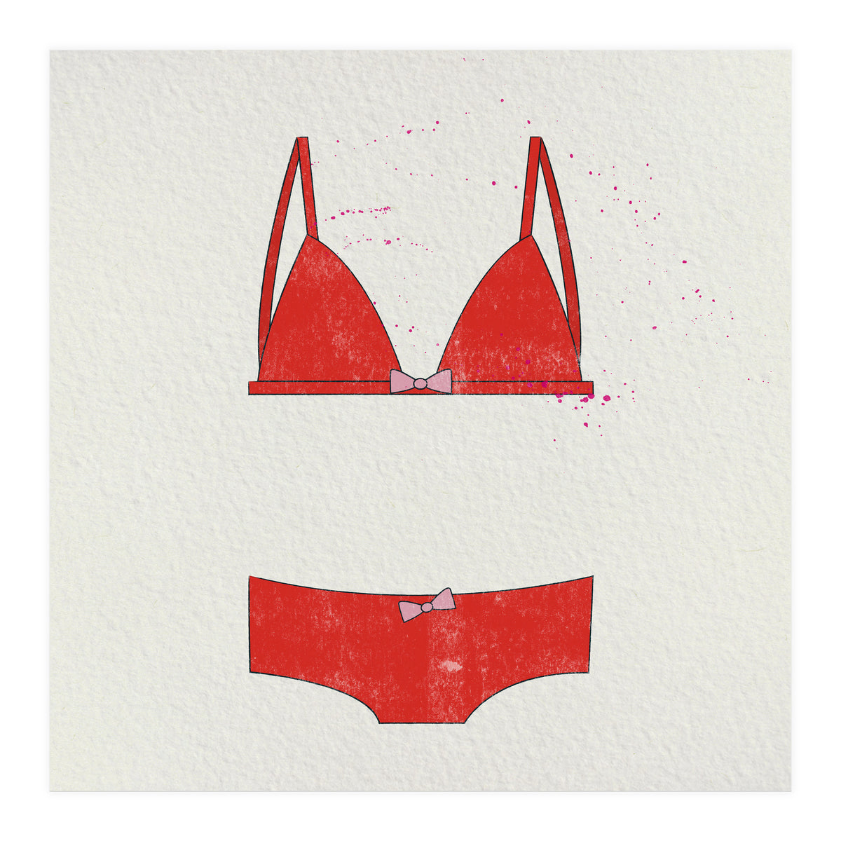 Bra and panties (Print Only)