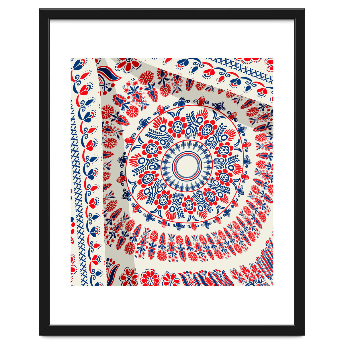 Romanian embroidery background 37