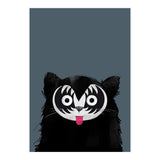 Doozal Cat Kiss (Print Only) thumbnail