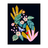 Flowers and leaves (Print Only) thumbnail