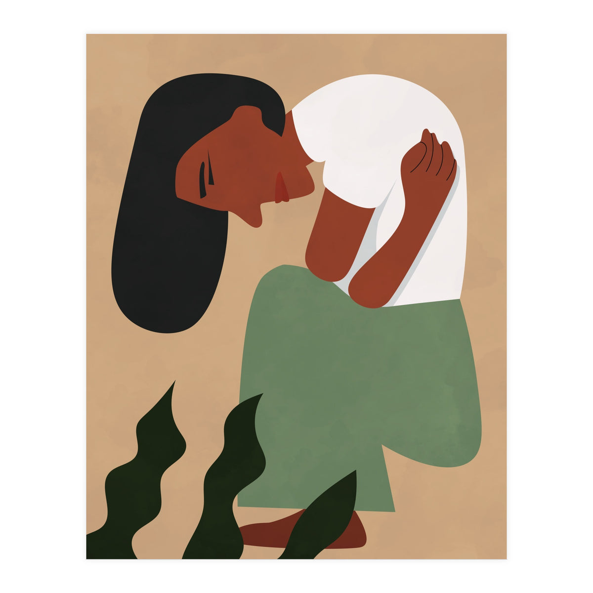 Sad Woman (Print Only)