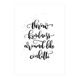 Throw Kindness Around Like Confetti (Print Only) thumbnail