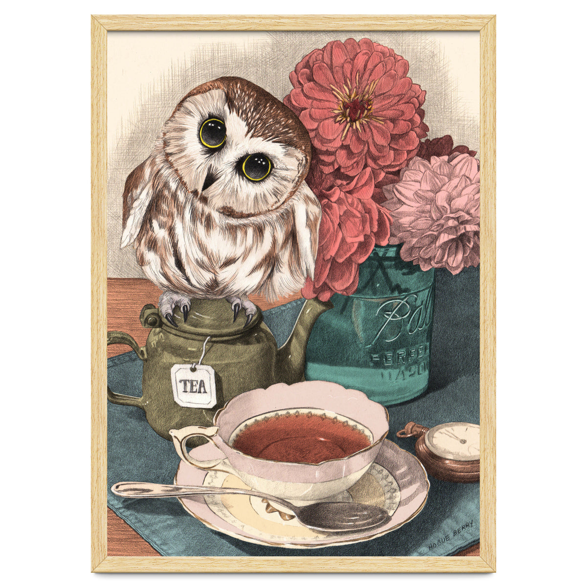 Sweet Little Tea Owl